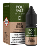 POD SALT AMNESIA MANGO 10ML NICOTINE SALT E-LIQUID FUSION