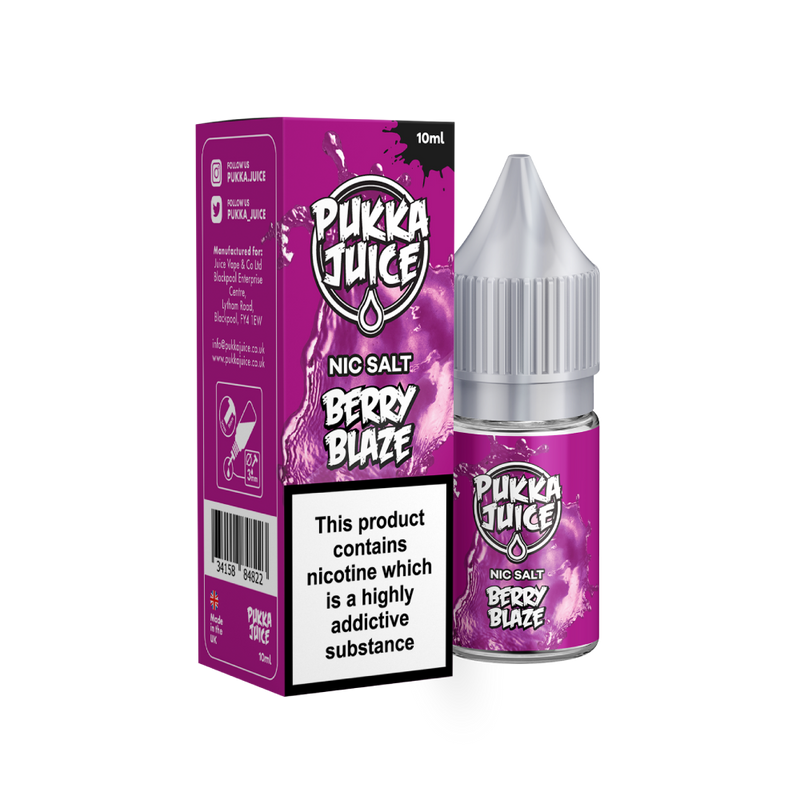 Pukka Juice Nic Salt – Berry Blaze