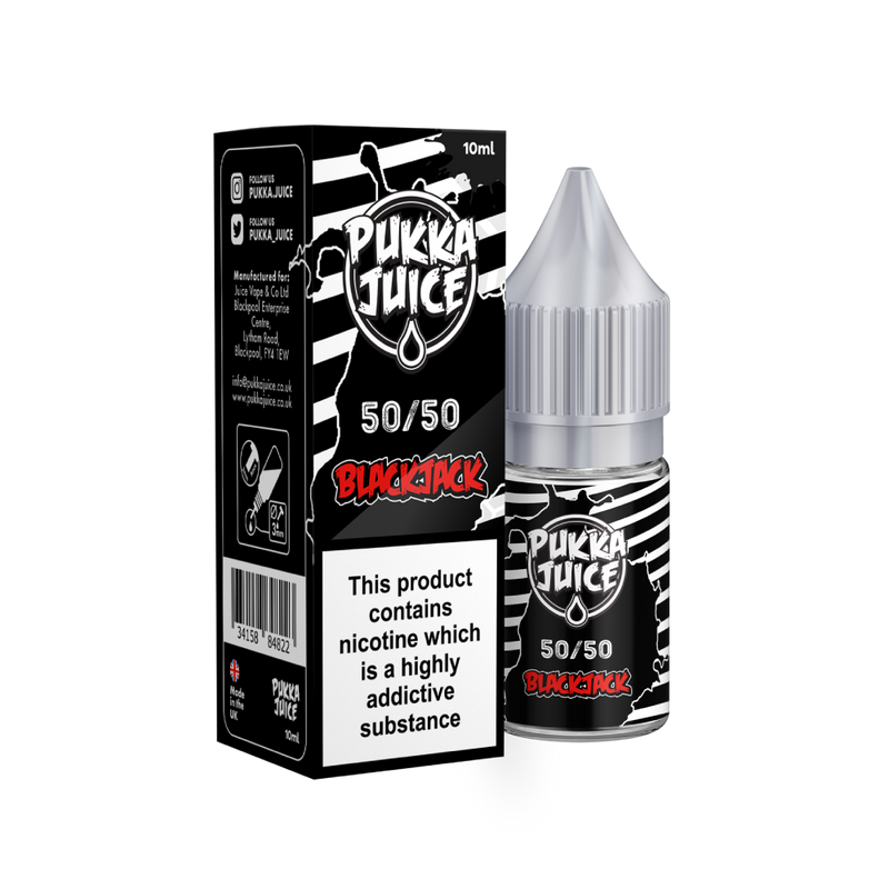 Blackjack E-Liquid by Pukka Juice 50/50