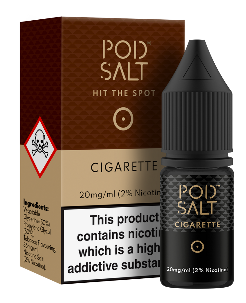 POD SALT CIGARETTE 10ML NICOTINE SALT E-LIQUID