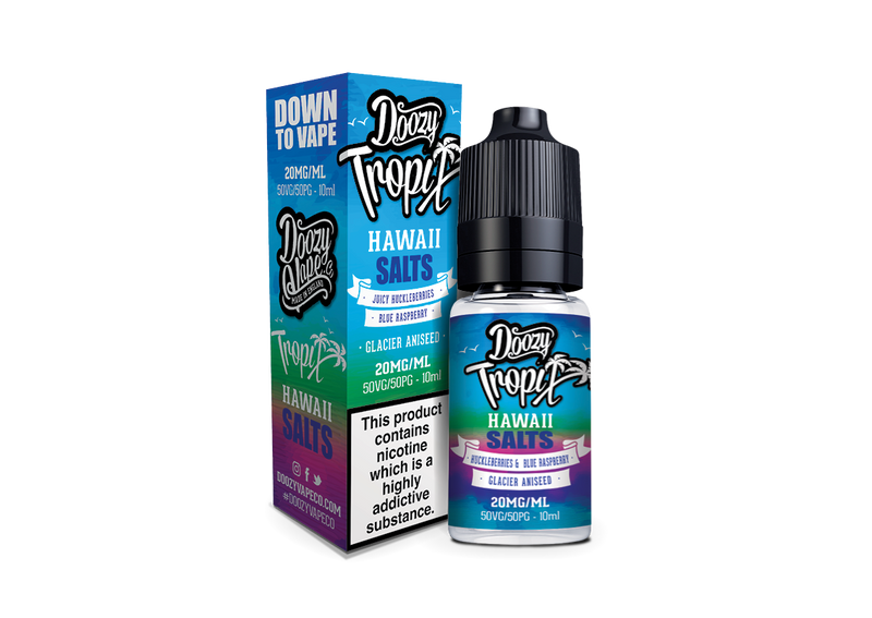 Tropix Hawaii 10ml Nicotine Salt e-liquid 50 PG 50 VG