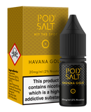 POD SALT HAVANA GOLD 10ML NICOTINE SALT E-LIQUID