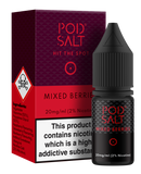 POD SALT MIXED BERRIES 10ML NICOTINE SALT E-LIQUID