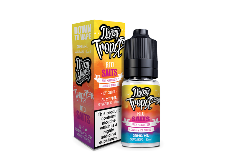 Tropix Rio 10ml Nicotine Salt e-liquid 50 PG 50 VG Ratio