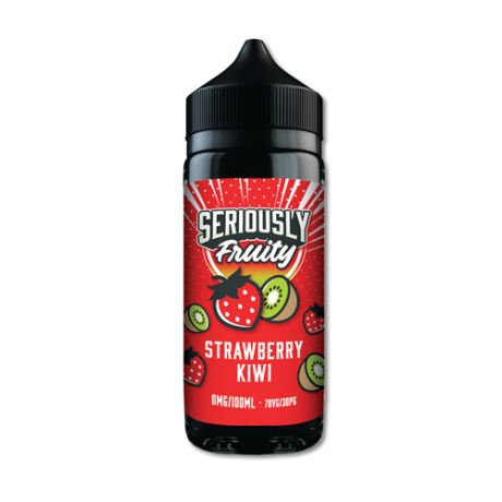 Seriously Fruity Strawberry Kiwi E-liquid 100ml Shortfill