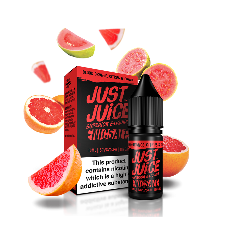 BLOOD ORANGE, CITRUS & GUAVA NIC SALT ELIQUID