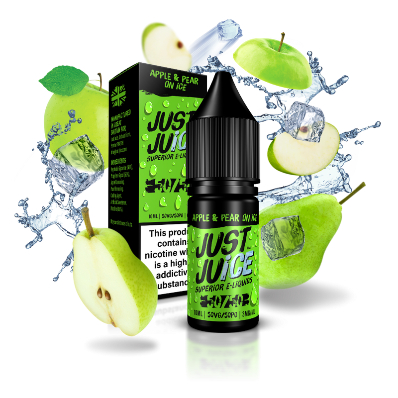 APPLE & PEAR ON ICE 50/50 ELIQUID