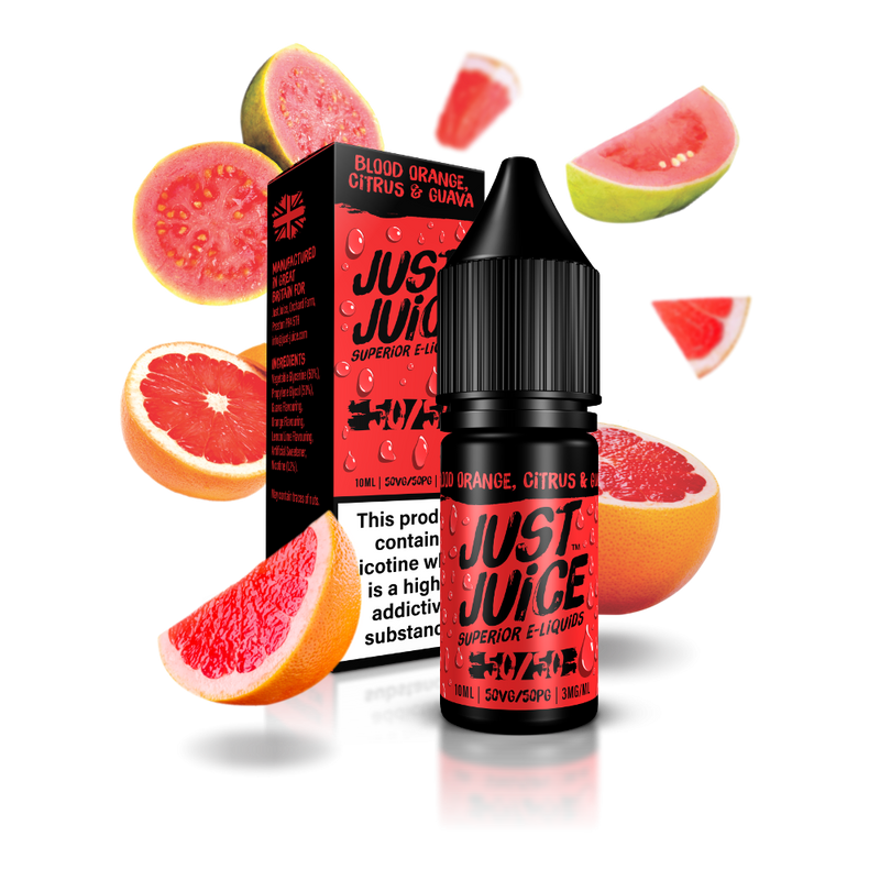 BLOOD ORANGE, CITRUS & GUAVA 50/50 ELIQUID